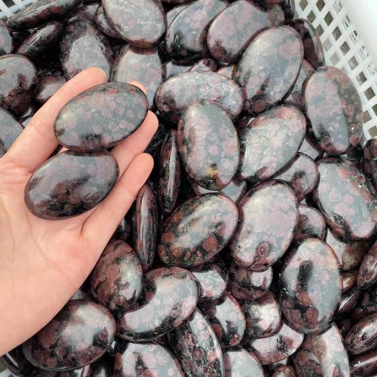 Garnet Palm Stone, price by kg