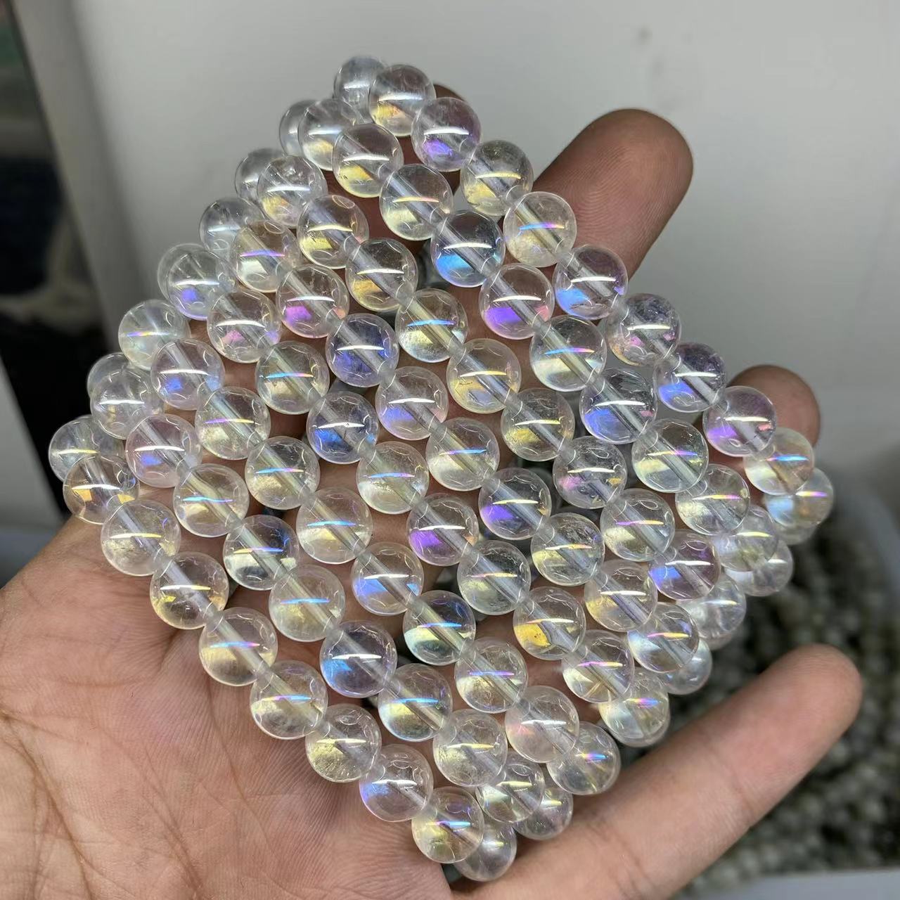 aura klara kvarca braceleto 8mm