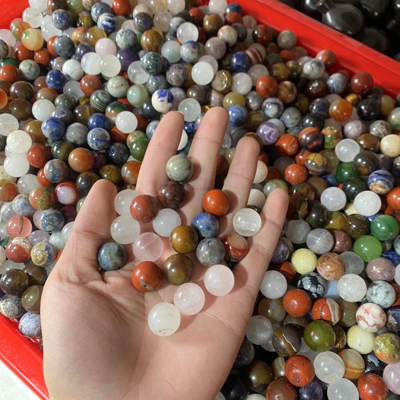 Mixed material Small Ball 15mm, price by kg