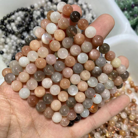 Mixed Moonstone Bracelet 8mm