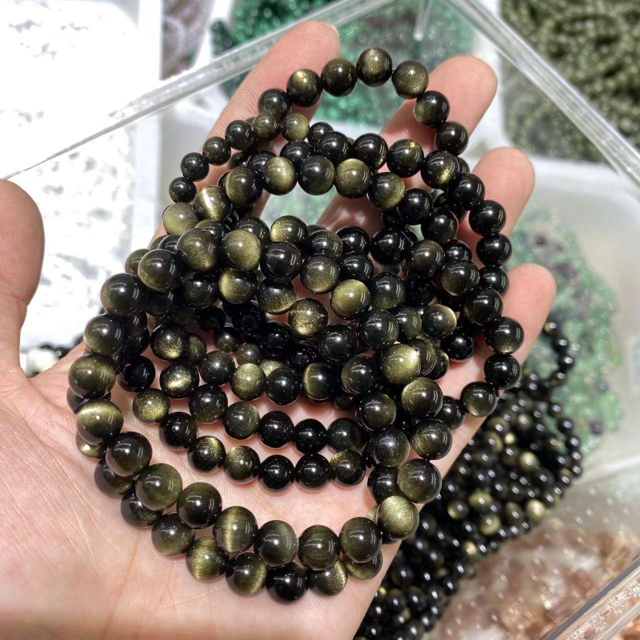 Ora Obsidiana Brakringo 8mm