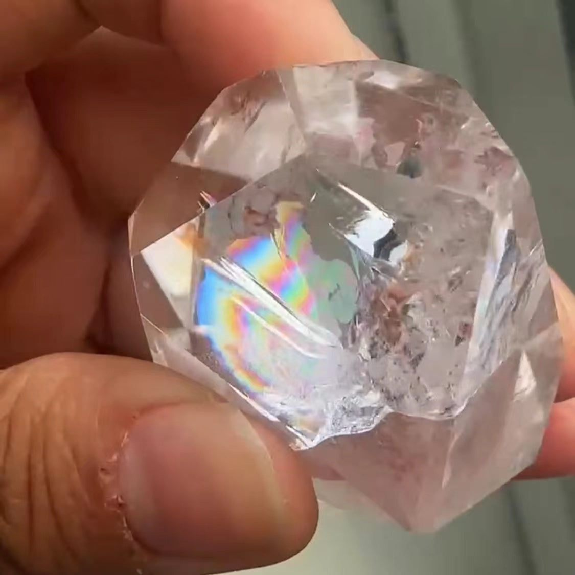 Rainbow Clear Quartz Freeform, price by kg