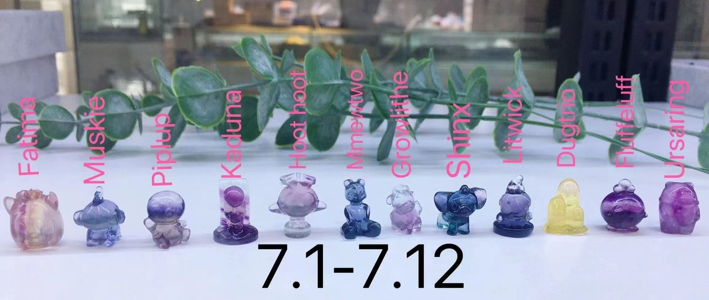 mini-fluoritaj ĉizadoj
