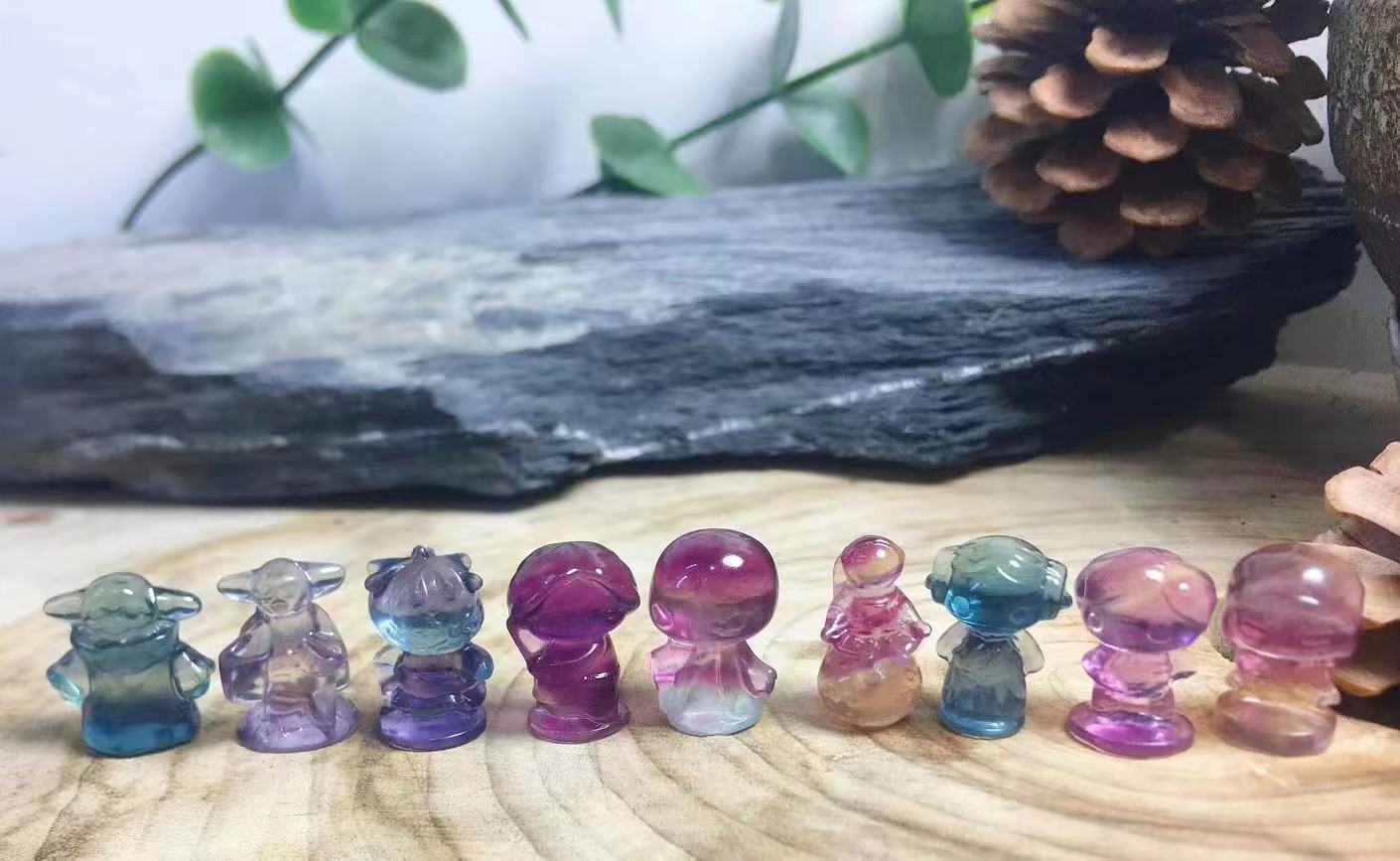 mini-fluoritaj ĉizadoj