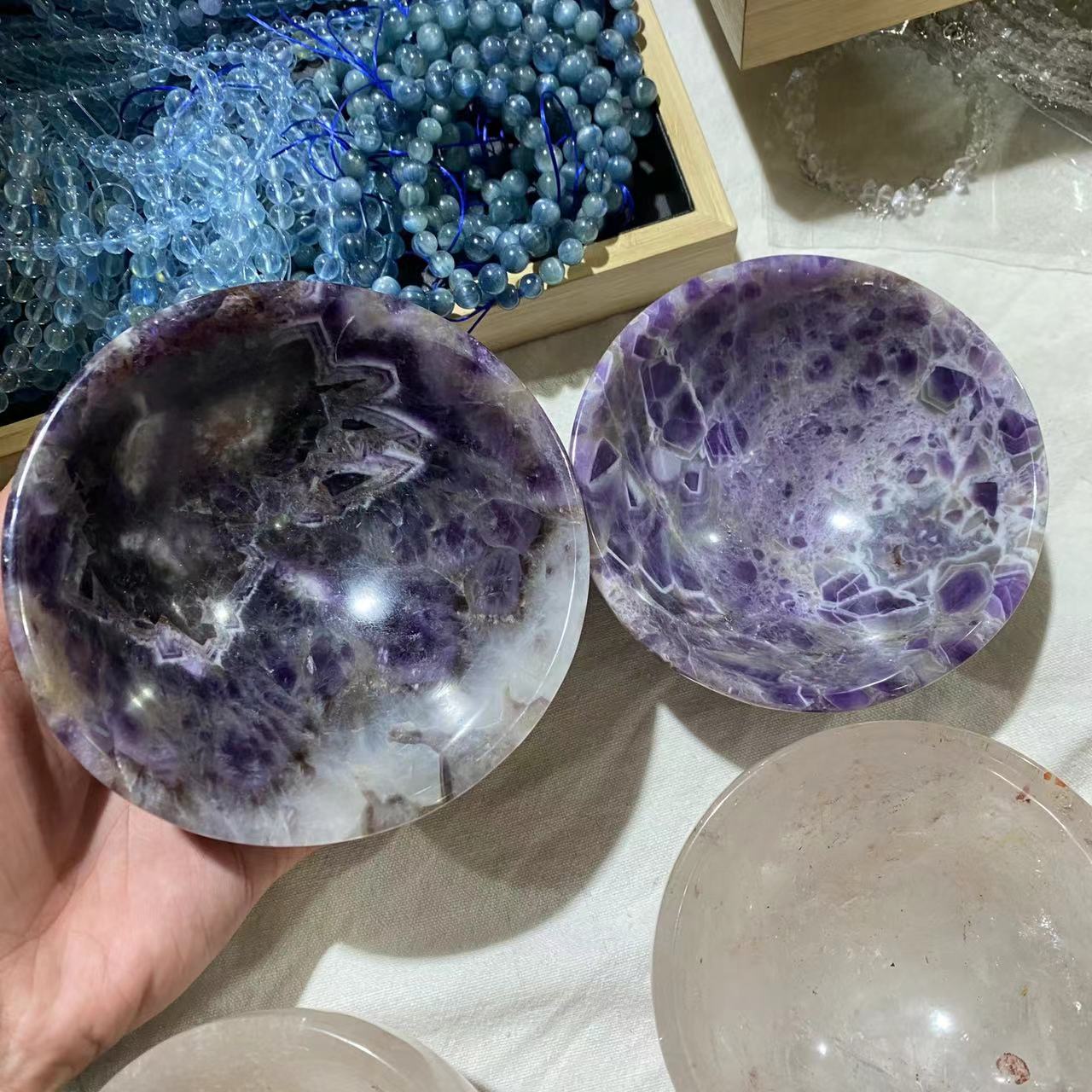 Dream amethyst bowl, price by kg