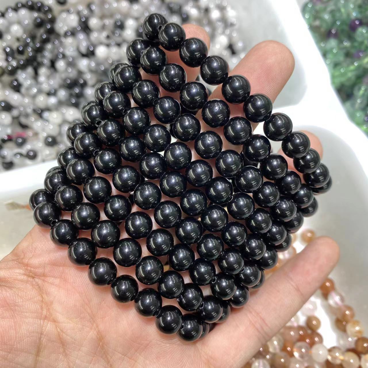 Obsidiana Brakringo 8mm
