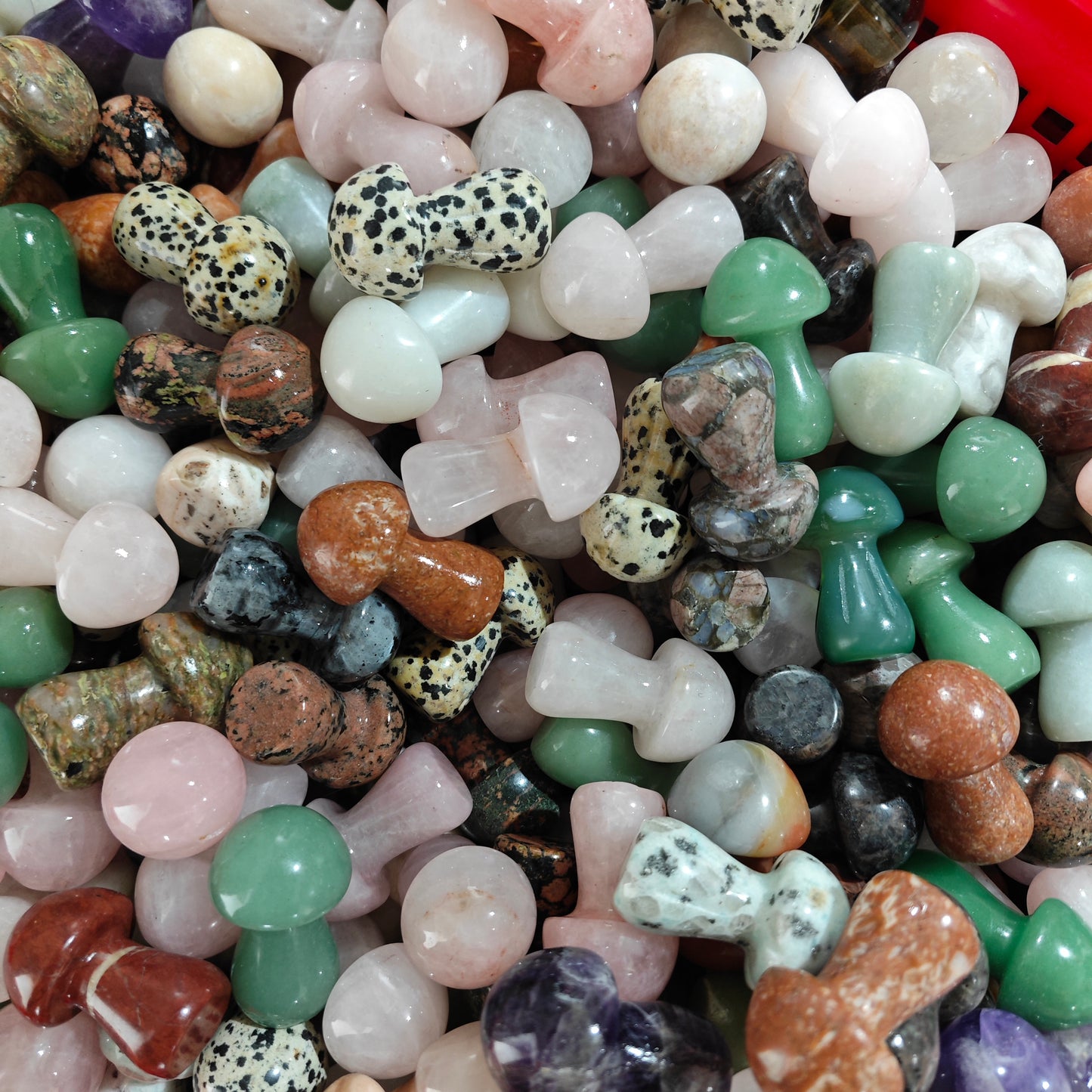 Mixed material mushroom 35mm, price by kg