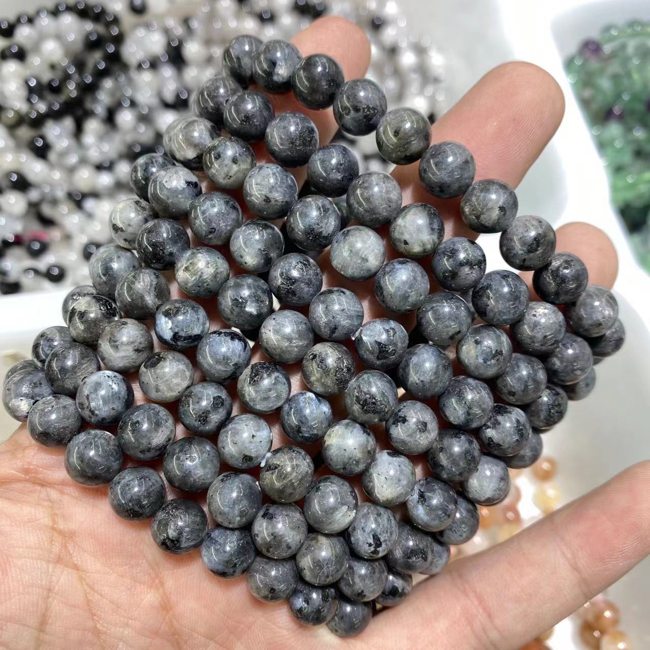 Larvikite braceleto 8mm