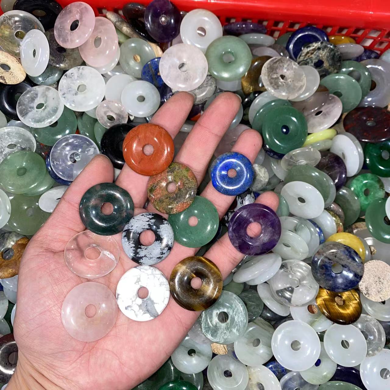 Mixed material Donut 30mm, price by kg