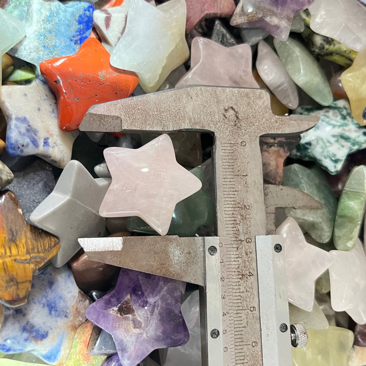 Mixed material Star 30mm, price by kg