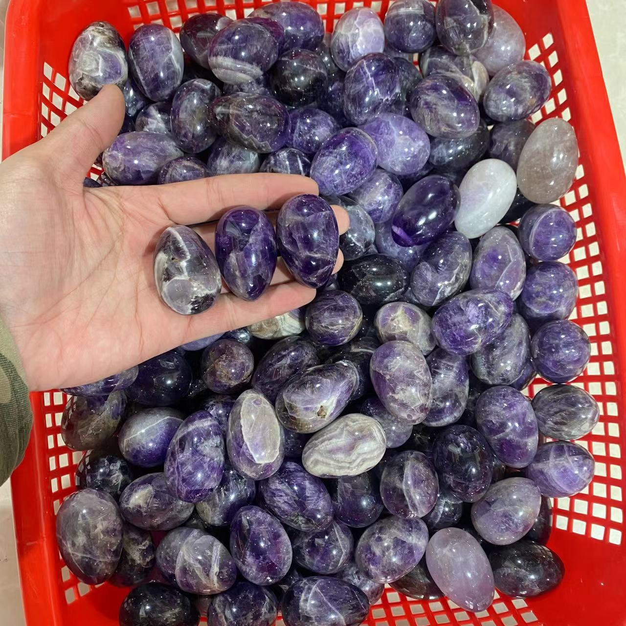 45mm Dream Amethyst Egg, prezo je kg