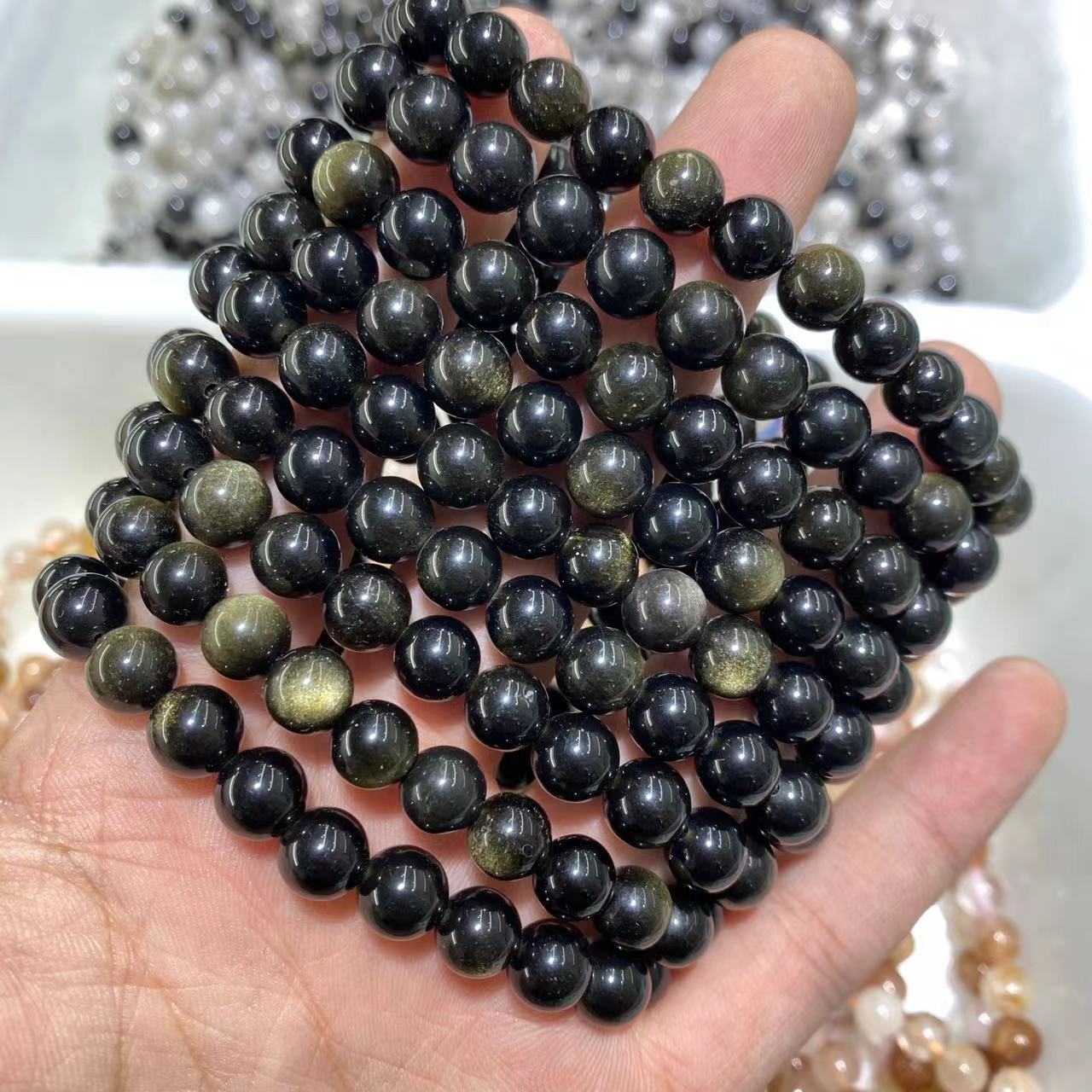 Ora Obsidiana Brakringo 8mm