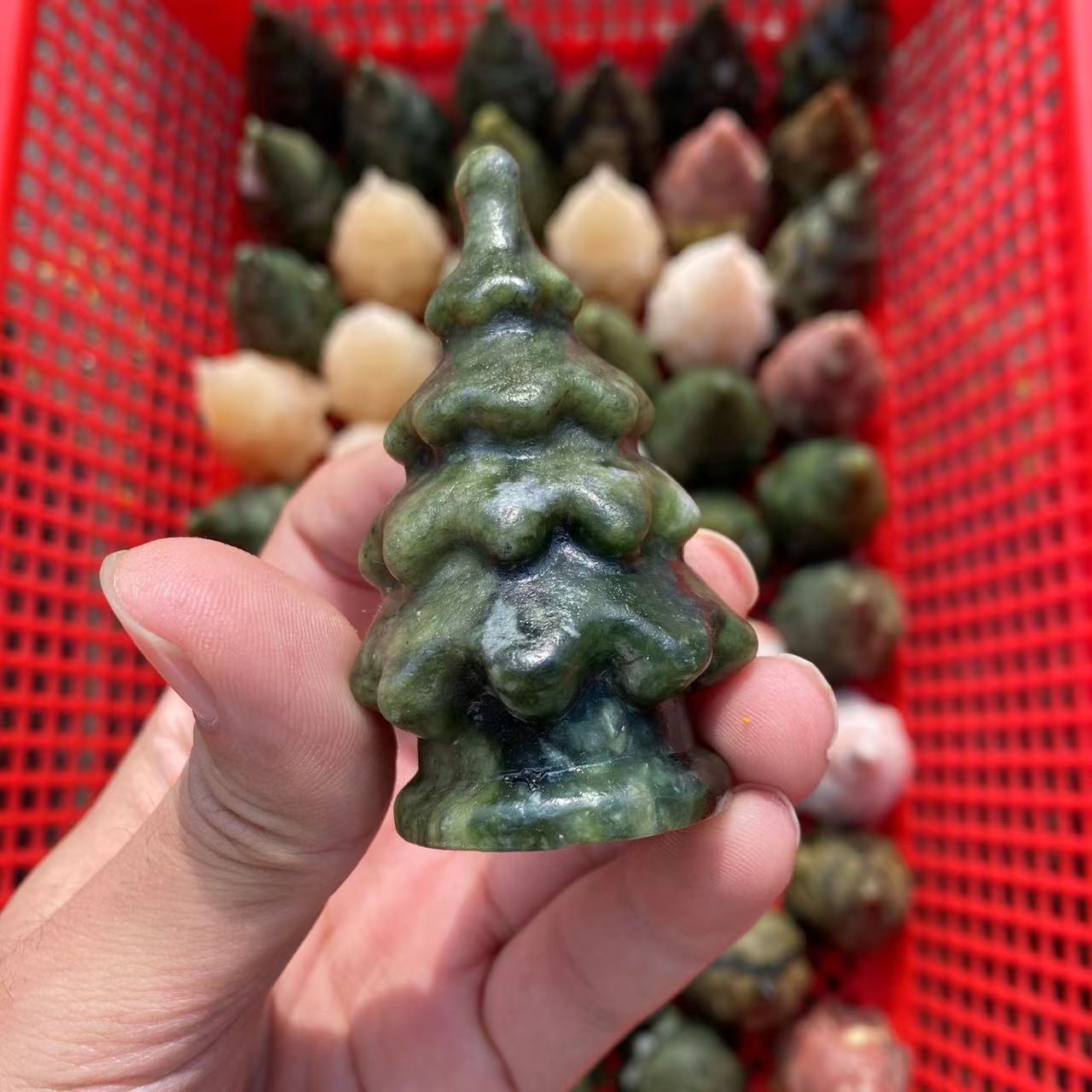 7cm Kristnaska arbo, prezo per komputilo