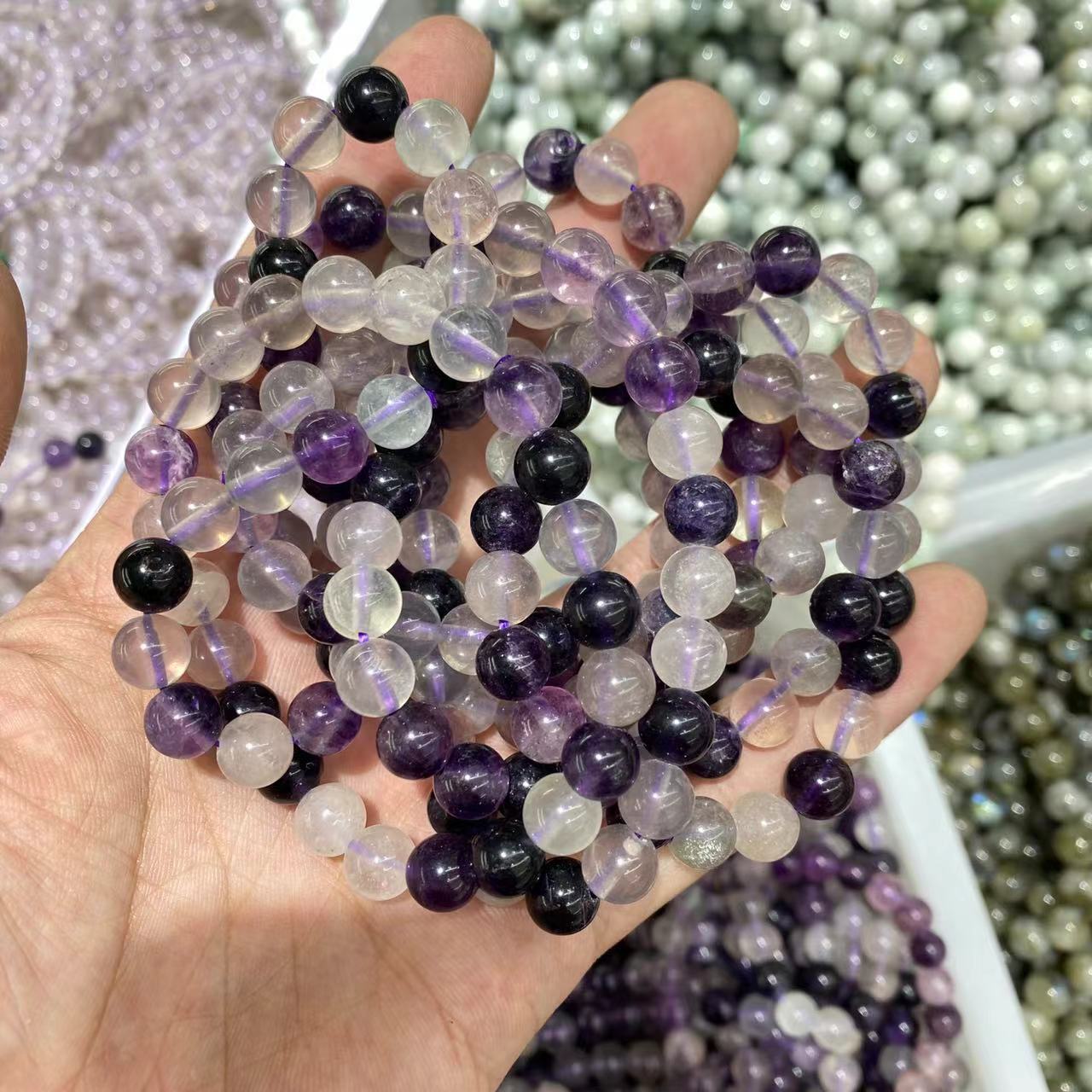 Purpura Fluorita Brakringo 8mm