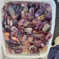 Color fluorite small carvings, 3～5cm, price by kg