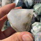 Moss agate diamond 6cm, about 5pcs/kg, price by kg