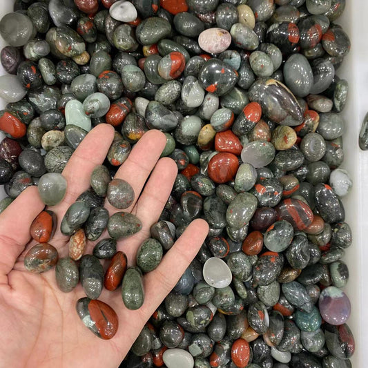 African bloodstone tumbles, price by kg