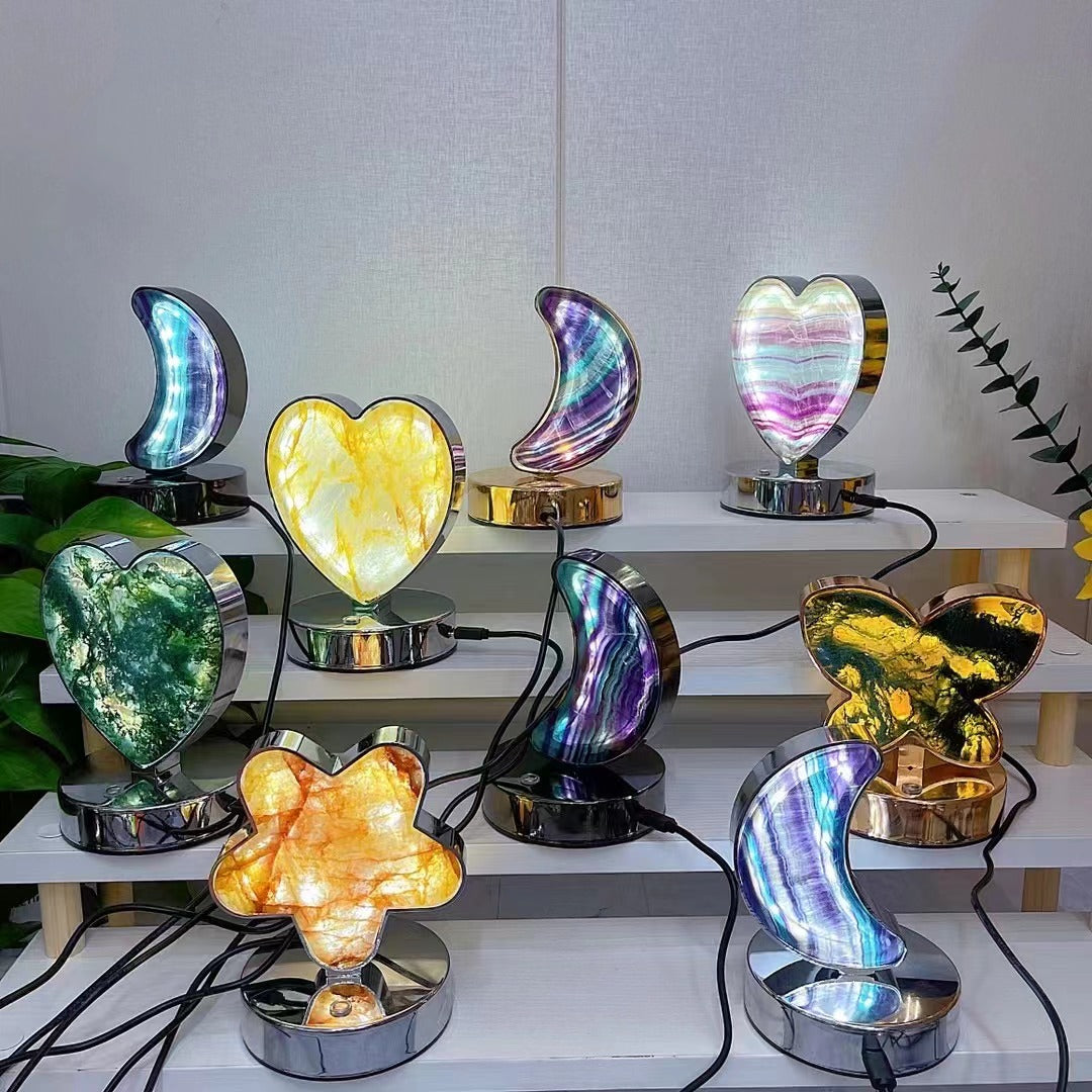 Fluorite lamp, price by pc