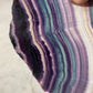 Color fluorite slab, price by kg