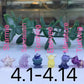 mini fluorite carvings