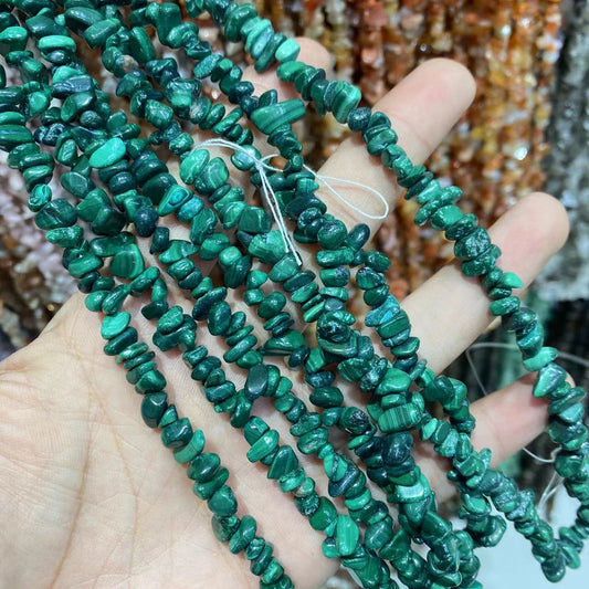 Malachite Chips-ŝnuro