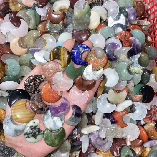 Mixed material moon 30mm, price by kg