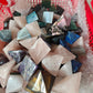 Mixed material pyramid 40mm, price by kg