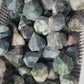 Moss agate diamond 6cm, about 5pcs/kg, price by kg