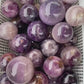 Purple fluorite sphere, price by kg